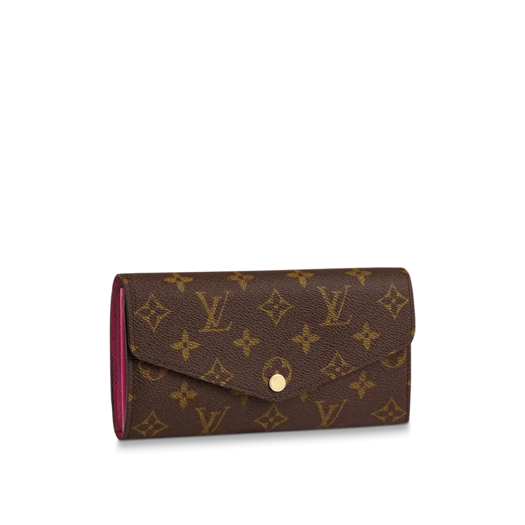 Louis Vuitton Sarah Wallet Fuchsia Pink 19Cm M62234