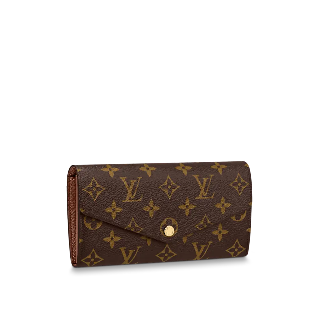 Louis Vuitton Monogram Sarah Wallet 19Cm Brown M60531