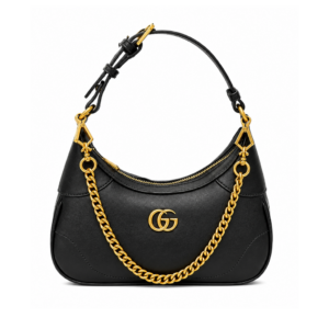 Gucci Aphrodite Small Shoulder Bag In Black 731817 Aaa9F 1000