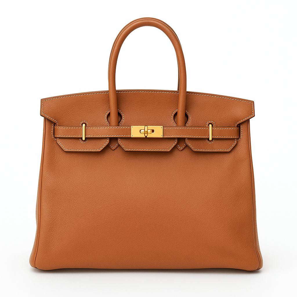 H Handbags Birkin 35 Barenia Faubourg Gold Hardware