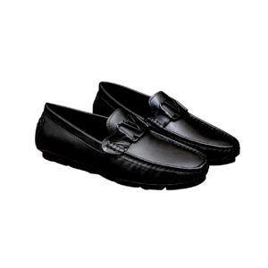 Louis Vuitton Men's Loafers LV Monte Carlo Mocassin Black
