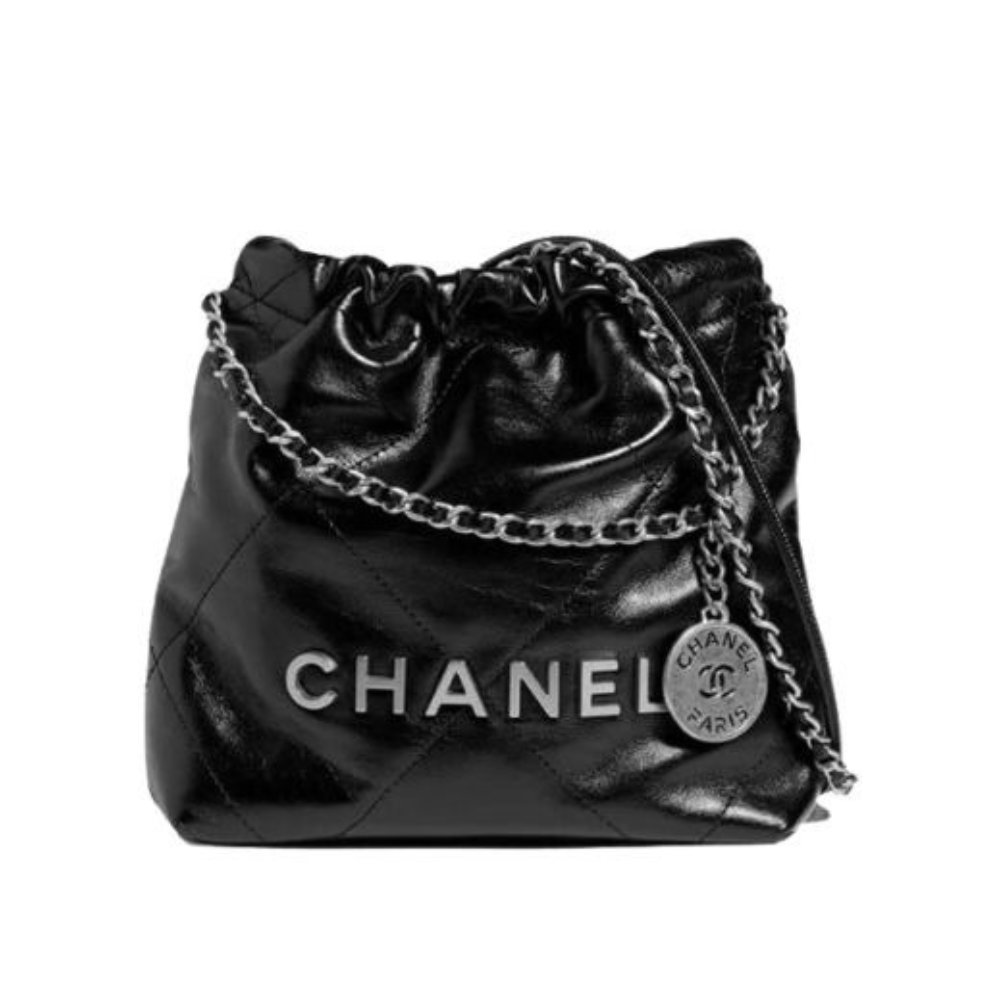Chanel 22 Handbag Black 22Cm