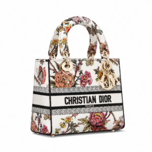 Lady D-Lite Bag White Dior