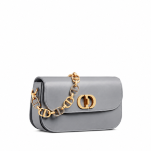 Dior 30 Montaigne Avenue Bag Ethereal Gray Box Calfskin
