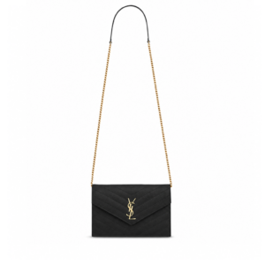 Saint Laurent Wallet In Grain De Poudre
