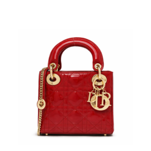Mini Lady Dior Red 17Cm