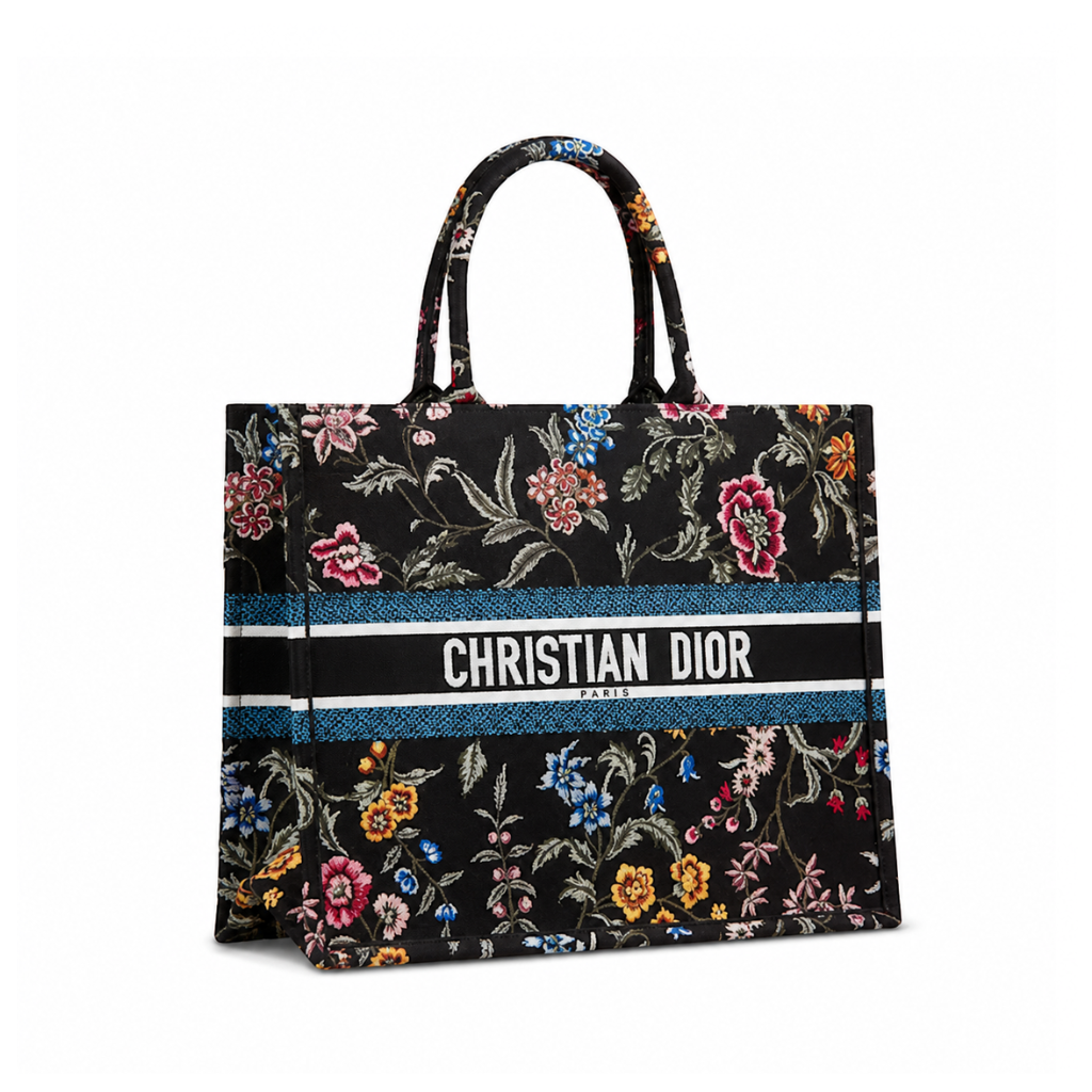 Large Dior Book Tote Black Dior (42 X 35 X 18.5 Cm)