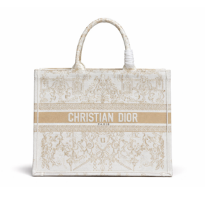 Dior Medium Book Tote In Dioresque Stella Cornely Embroidery 36cm